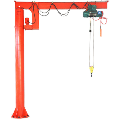 Fernsteuerungsspalten-Jib Crane With Hoist Options Soem-ODM-Service