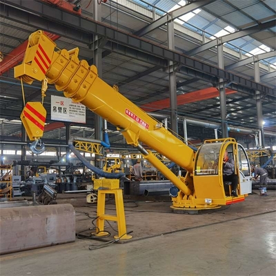 Alle Rotations-Herumdrehenschiffs-Plattform streckt Teleskopausleger Offshore-Marine Crane
