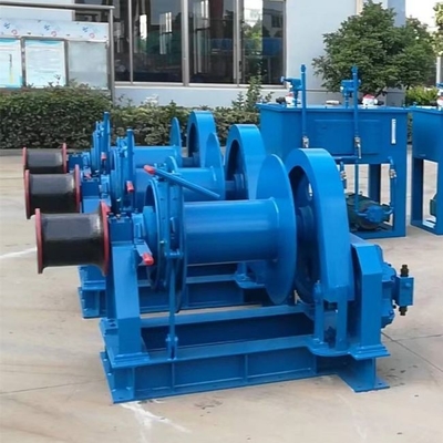 CCS genehmigte Kapazitäts-Galvano-hydraulische schleppende Handkurbel Marine Electric Winchs 25ton 250KN