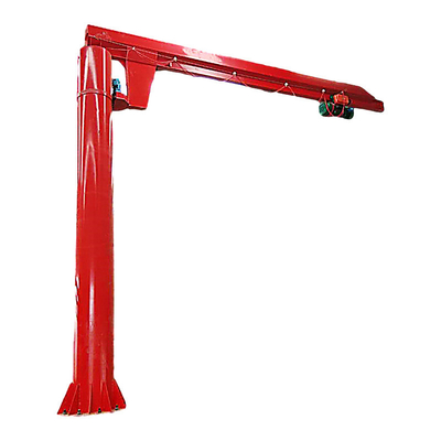 Elektrischer drehender freitragender Crane Jib Crane With Pneumatic Vacuum Lifter 3 Tonne
