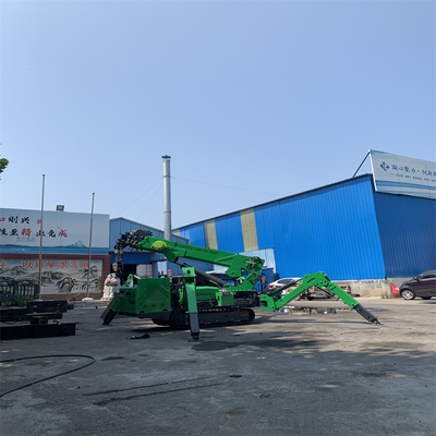 Elektrischer und Diesel-Mini-Spinnekran mit Teleskop-Boom