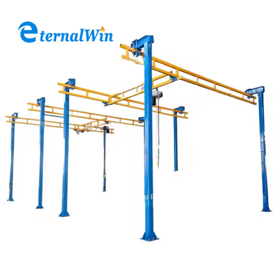 Maßgeschneiderte Farbe KBK Brückekran Stärke Stahl für Material Handling Effizienz