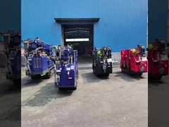 Elektrisch und dieselbetriebener, kundenspezifischer Farb-Spider-Raupenkran-Teleskopausleger 3 Tonnen, 5 Tonnen, 8 Tonnen