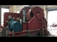 Schleppwinde auf dem Schiffsdeck