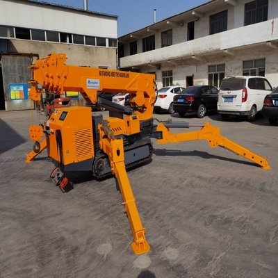 Teleskopausleger, hydraulischer Spinnen-Raupenkran, ferngesteuerte Spinnen-Hebeausrüstung