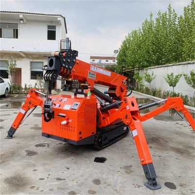 8 Ton Electric Diesel Tracked Spider Aufzug-Hochleistungsspinnen-Luftaufzug für Baustellen