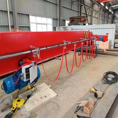 Explosionssicheres elektrisches Elektromagnet-obenliegende reisende Brücke Crane Price
