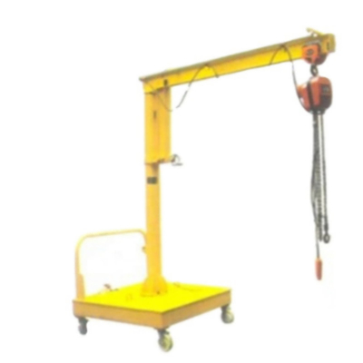 Freitragender beweglicher beweglicher Jib Cranes With Chain Hoist 500kg