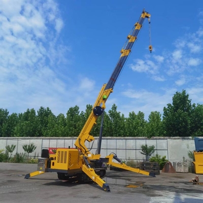 8 Ton Electric And Diesel Powered 3-jährige Garantie Stahlspinnen-Crane Withs