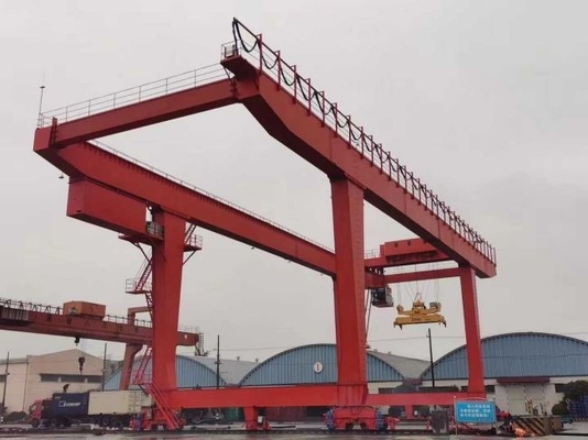 Schienenbock im Freien Crane Electric Hoist Container Lifting 40 Tonne 50 Tonne