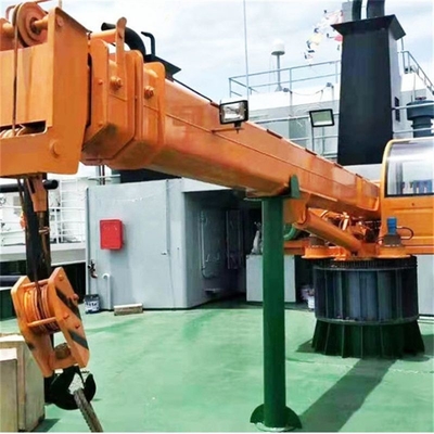 Seehafen-Marine-30T beweglicher Hafen Crane Marine Knuckle Boom Crane