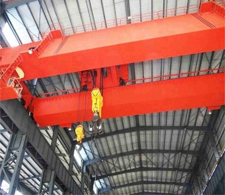 Elektrische Hebemaschinen-doppelte Balkenbrücke-Brückenkran LH-Art 3 Ton To 20 Ton Overhead Crane