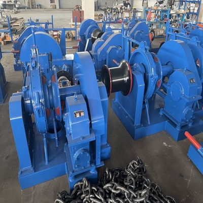 Kundengebundene bewertete Last Marine Hydraulic Hoisting Machine Withs und Handkurbel-Geschwindigkeit