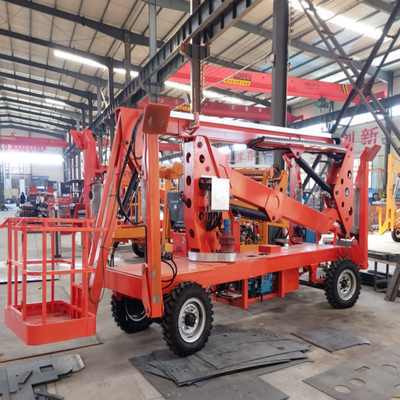 Selbstfahrender Anhänger angebrachtes Cherry Picker-Aufzug PLC-Kontrollsystem