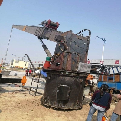 Grad Marine Hydraulic Crane Telescopic Boom der Rotations-360 mit Sicherheitssystem