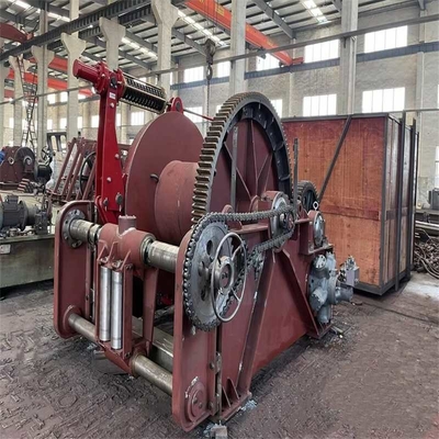 Doppelte Trommel-Marine Hydraulic Winch With Pump-Stations-variable Ankerwinde