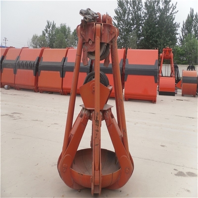 Elektrischer hydraulischer Maschinenhälften-Crane Grab Dredging Grab For-Schiffs-Kran