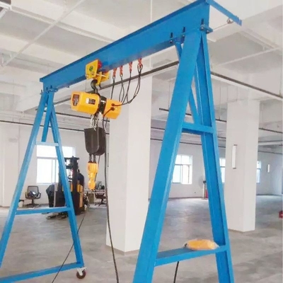 Feuergebührenhöhe kettenhebemaschinen-Bock-Crane Movable Single Girders 2.6-4m
