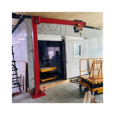 Grad-Herumdrehenrotation 5T freitragende Crane Column Type Jib Hoist Kran-180-360