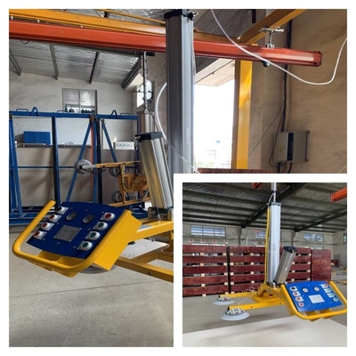 staubsaugen pneumatisches Glasglas des heber-300-500kg Hebezeug mit Jib Crane