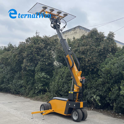 800 kg Tragfähigkeit, 5 m max. Hubhöhe, drehbarer elektrischer Vakuum-Glasheber für Glasscheiben