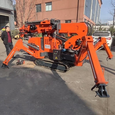 3 t Batteriekraft 9,7 m Hubhöhe Crawler Spinnekran mit Drehkorb