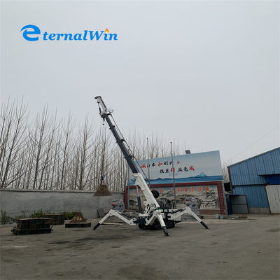 Elektrische und Dieselkraft 5 Tonnen Spinnekran mit 12 Tonnen Tragkraft