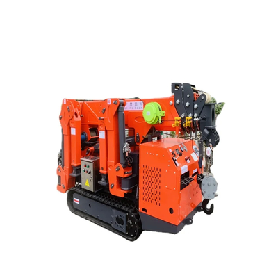 Elektro- und Dieselantrieb Spinnenkran Gelb/Rot oder Grün Hubkraft 3-12 Tonnen