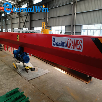 Individuell angefertigte Single-Girder-Aufzugskranmaschine mit hochfesten Stahlkonstruktion und elektrischer Energie