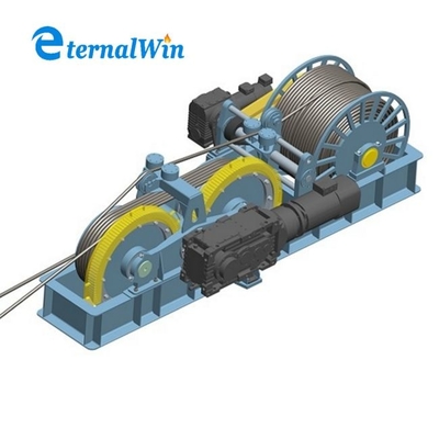 Elektrische oder hydraulische Reibungswinde 5 Tonnen 20 Tonnen 5 m/Min