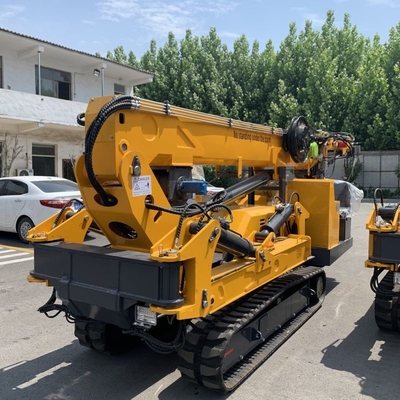 CE Teleskop-Boom Diesel und elektrische Energie 5 Tonnen Mini-Spider Crawler Crane