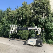 Leistungsstarker Vakuum-Glasheber 800 kg mit flexibler Drehung um 360 Grad