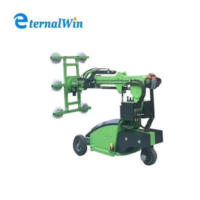 Gelb Grün Rot Schwerlast-Elektroglasheber 800 kg Maximalbelastung 3,5 m Höhe