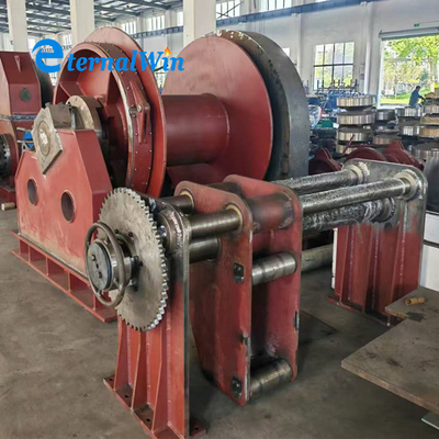 Schwerlast 60 Tonnen Marine Schiff Drahtseil elektrische Winde für Schiffswerft Slipway