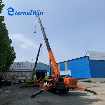 360° Drehwinkel 5 Tonnen Spinnekran für maximale Hebekapazität und Präzision