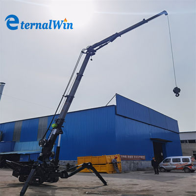 Diesel-Spider-Raupenkran 21 Meter maximale Hubhöhe, ferngesteuert und dieselbetrieben