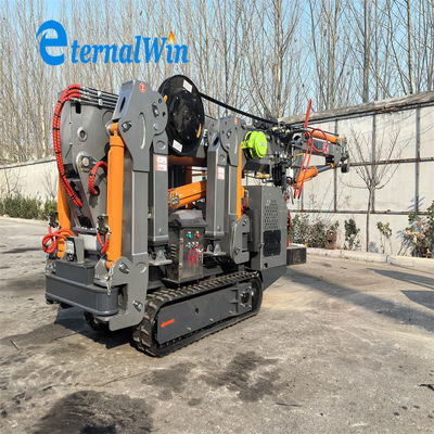 8 Tonnen Hebekapazität Spinnenkran mit einem maximalen Arbeitsradius von 8,6 m und einer Schachtlänge von 9,6 m