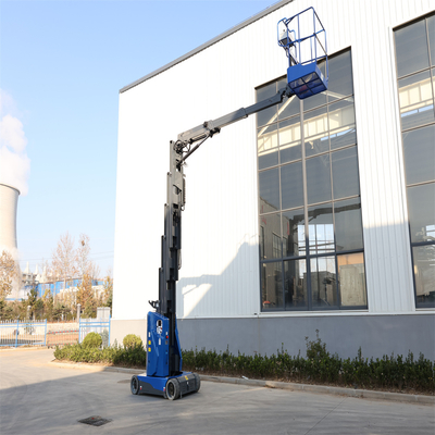 Fahrgeschwindigkeit 0,7-3,6 km/h Stahl vertikaler Boom Lifter für reibungslose und sichere Aufhebung