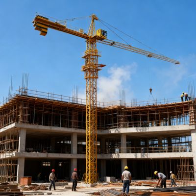 Kletterkrane mit einer Ladekapazität von 10 t und einer Hebegeschwindigkeit von 80 mmin